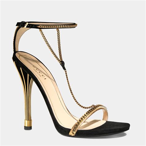 scarpe gucci sandali tacco basso|Scarpe con tacco firmate da donna .